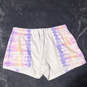 P.J. Salvage Multicolor Tie-Dye Athletic Shorts